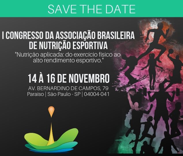 I CONGRESSO DA ASSOCIAÇÃO BRASILEIRA DE NUTRIÇÃO ESPORTIVA